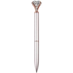 Diamond painting pen - Metal - prachtig afgewerkt met diamant - Zilver