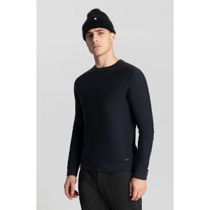 Dstrezzed Pullover Clean Structure knit Ivar Crew Moonless Night (405628 - 994)