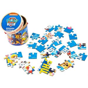 Paw Patrol Houten Legpuzzel (30 Stukjes) in Koker