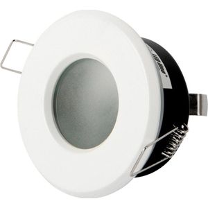 LED Line - OP=OP LED Inbouwspot Wit Rond - Badkamer IP44 - Zaagmaat 73mm - Buitenmaat 83mm