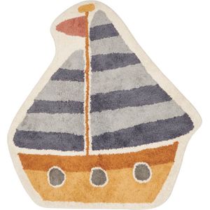 Little Dutch Vloerkleed Boat Blue 120 x 105 cm