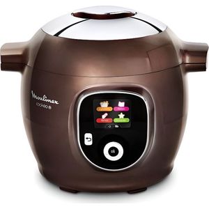 Cookeo+ Multige Multuger Moulinex - CE851910 - Capaciteit 6 L - Drukkooking - Interactieve menu's - Dedicated Application - My