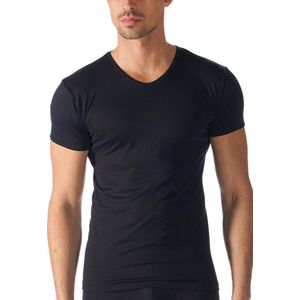 Mey Shirt V-Hals Korte Mouw Software Heren 42507 - Zwart - L