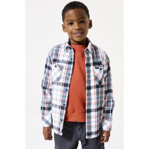 GARCIA - Effen Overhemd - Wit - Lange Mouw