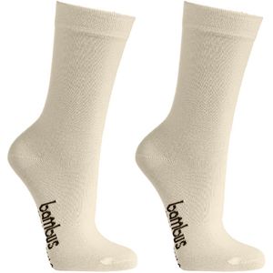 Bamboe kindersokken | Extra zacht | Anti bacterieel | Merk: Socks4Fun | Maat: 23 t/m 38 | 6 Paar