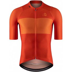 Etxeondo Biko Korte Mouw Wielertrui Oranje M Man