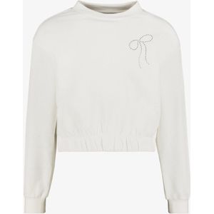 MyWay meisjes sweater met strikje wit - Maat 122/128