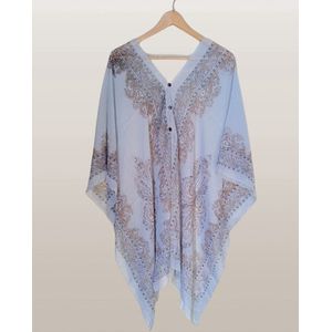 Top overtop jurk dames strandkleding zoverkleding blouse