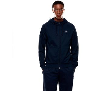 Ea7 Emporio Armani Train Visibility Coft Sweatshirt Met Rits