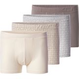 VIRENZO - Boxershorts - Bruin Beige - Set van 4