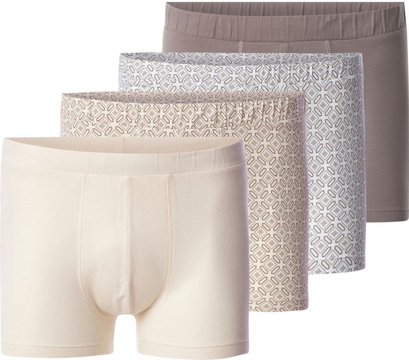 VIRENZO - Boxershorts - Bruin Beige - Set van 4