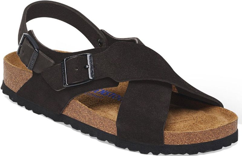 Birkenstock - Tulum - Suède Sandalen - Zwart