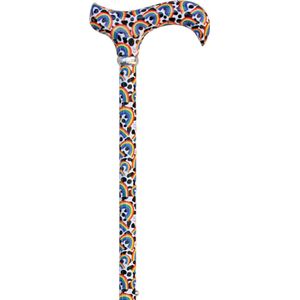 Classic Canes - Verstelbare Wandelstok - Regenbogen - Verstelbaar - Lengte 73 - 95 cm - Aluminium