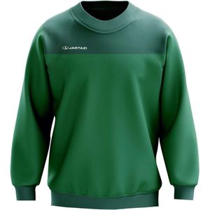 Jartazi Sweater Bari Heren Micro-polyester Groen Maat 3xl