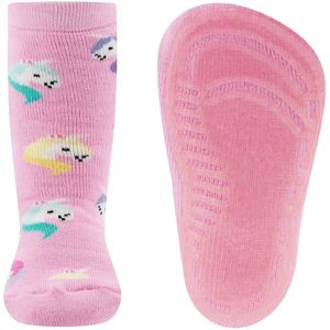 Ewers antislip sokken Unicorns roze