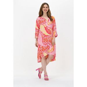 Ana Alcazar Tunic Dress Okotex 100 Fsc Jurken Dames - Rok - Jurk - Roze - Maat 42