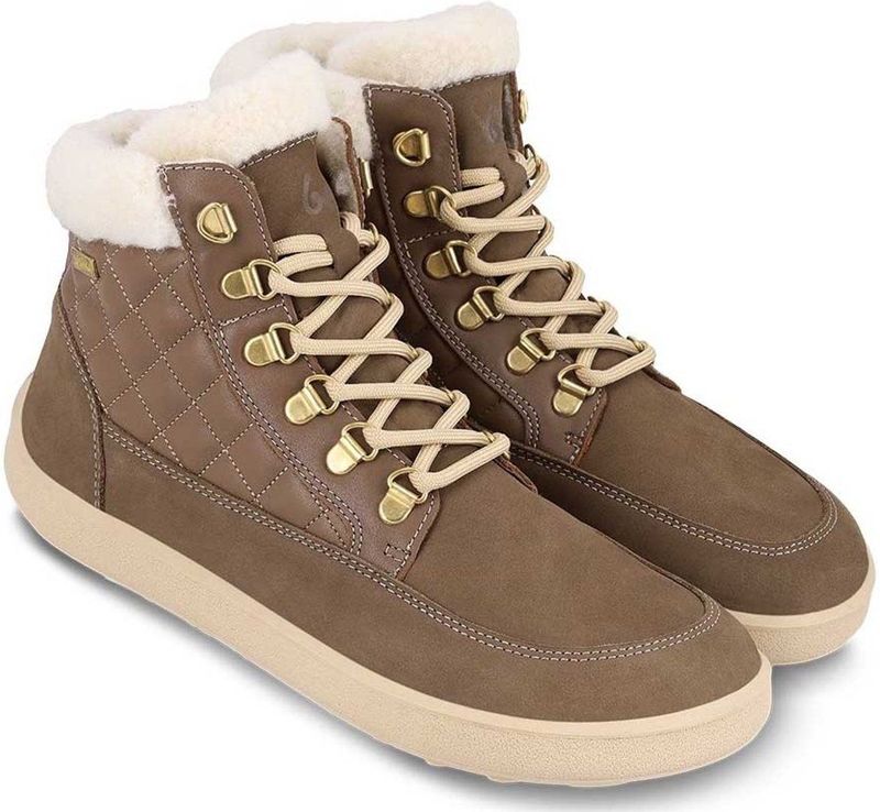 Be Lenka - Olivia - Blotevoetenlaarzen - Taupe - Dames