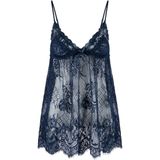 LingaDore - Babydoll - Sparkling Blue - Kanten