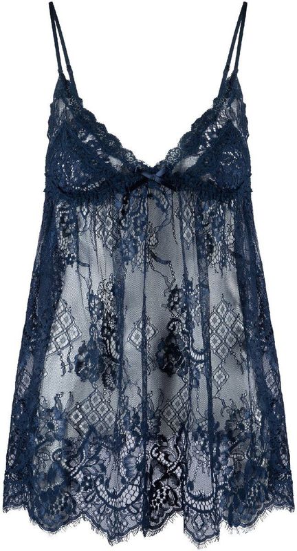 LingaDore - Babydoll - Sparkling Blue - Kanten