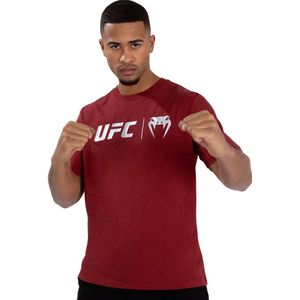 UFC Venum Classic T-Shirt Rood Wit maat S