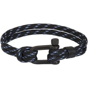 iXXXi Men-Jimi-Blauw/Zwart-Heren Armband