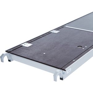 Rolsteiger platform 305 cm met luik
