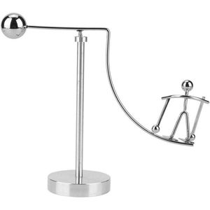 Allecto Plus - Bewegend Model - Skiërfiguur Balans Speelgoed - Wetenschap Psychologie - Decoratie voor Kantoor en Woon