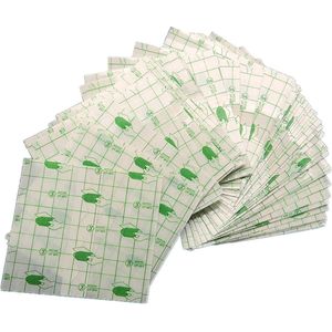 Waterdicht Transparant Lijm Medisch Wondverband Tape Fixer- Gips Stretch Fixatie Tape - Tattoo Nazorg Bandage - Anti-allergisch - Zelf Plakken - 10cmX12cm - 50st .