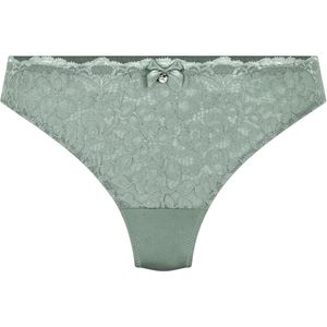 Hunkemöller - Dames Lingerie String - Marine - Groen