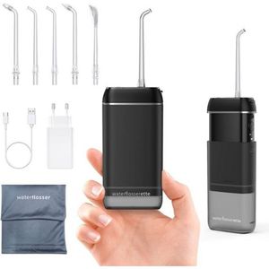 Waterflosser - Grondige en Zachte Mondreiniging - Voor Tanden, Tandvlees en Beugels - Draadloos en Efficiënt Design - Dagelijkse Mondverzorging Thuis of Onderweg - Fris en Gezond Gebit