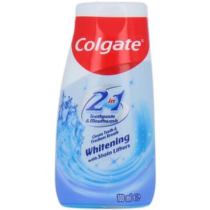 Colgate 2in1 Whitening Toothpaste & Moutwash - 100 ml