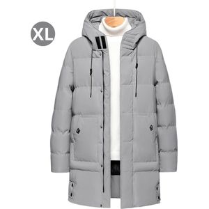 Nivard Winterjas - Heren - Parka Heren - Jas - Winter - Volwassen - Grijs - Maat XL