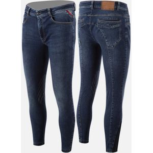 Animo Mahican Jeans Knie Grip Heren Rijbroek M Navy