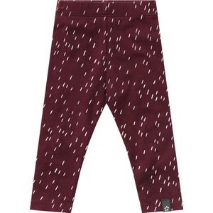 Your Wishes Meisjes Legging Rainy - rood - Maat 50/56