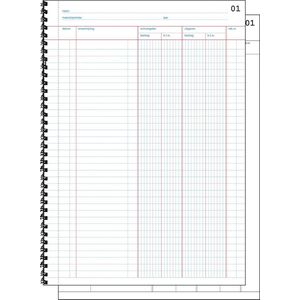 Sigel doorschrijfkasboek - Expres - A4 - 2x50 vel - met BTW kolom - SI-30225