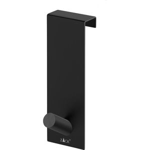 Zack deurhaak Exit zwart rvs - voor deur van 1,6 - 1,9 cm - hangend - 20737