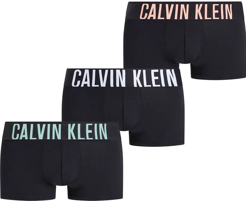 Calvin Klein 000nb3611a Boxers 3 Eenheden Zwart S Man