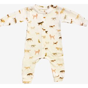 Boxpak babypakje Dogs. Maat 62. Cuteez' duurzame handgemaakte babykleding.