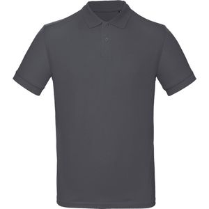 B&C Men's organic polo shirt CGPM430 - Dark Grey - XL