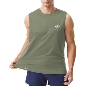 Mannen Sneldrogende Workout Tank Tops - Fitness, Running en Bodybuilding Mouwloze T-shirts