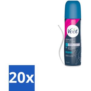 Veet - Ontharingsspray - Gevoelige Huid - Makkelijk Aanbrengen - 150 ml - Bulkverpakking - 20 stuks