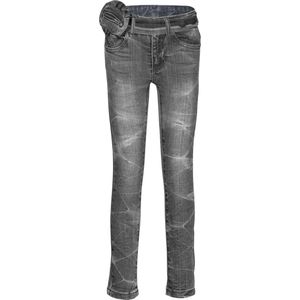 Meisjes skinny jeans broek Ngombe - Grijs