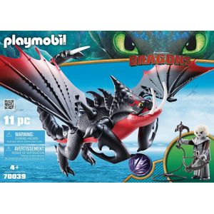 PLAYMOBIL Dragons Dodenklauw en Grimmel - 70039