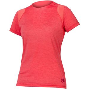 Endura - Singletrack - Korte Mouw Jersey - Roze - Lichtgewicht - Dames