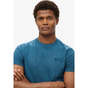 Superdry - Classic T-Shirt Donkerblauw Blauw - Heren - Maat S - Modern-fit