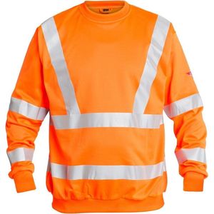 F. Engel 8011-228 EN 20471 Sweatshirt Oranje maat M