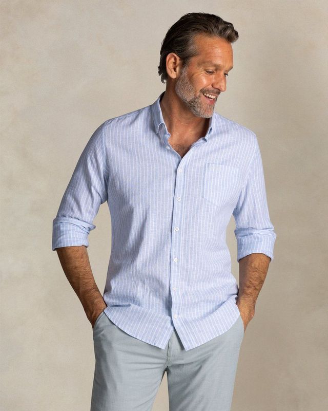 Overhemd - Blauw - Katoen