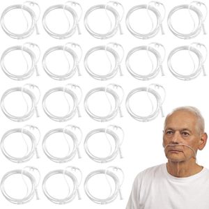 Zuurstofbril - Hoogwaardig kunststof - Set van 20 - 300 cm slang