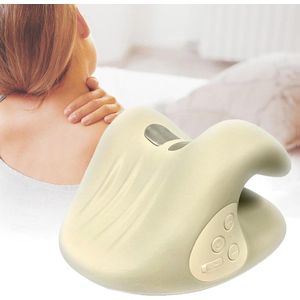 Ergonomische Nekstretcher met Warmte | Elektrisch Nekmassageapparaat | Draadloze Nekverlichting
