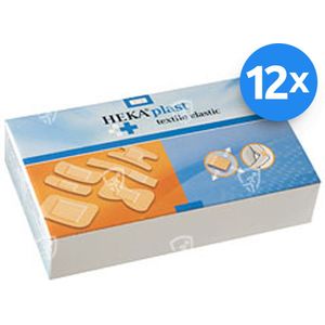 Hekaplast Textile Elastic Lange Vingerpleister 180 X 20 Mm Voordeelverpakking